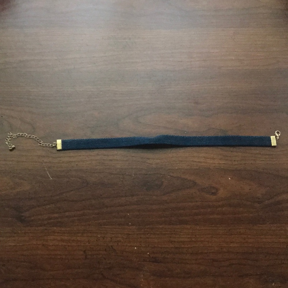 Denim Choker